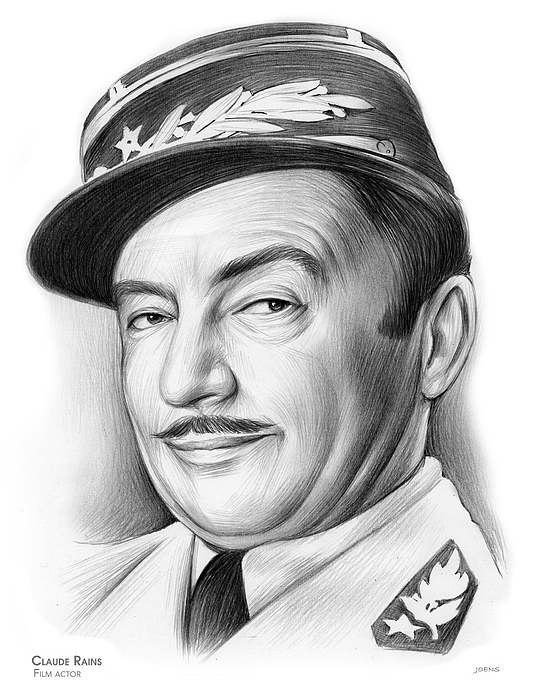 SketchFanArt's tweet photo. New artwork for sale! - "Claude Rains" - https://t.co/G0p8AW36AC @shoppixels https://t.co/CGyI66aSnI
