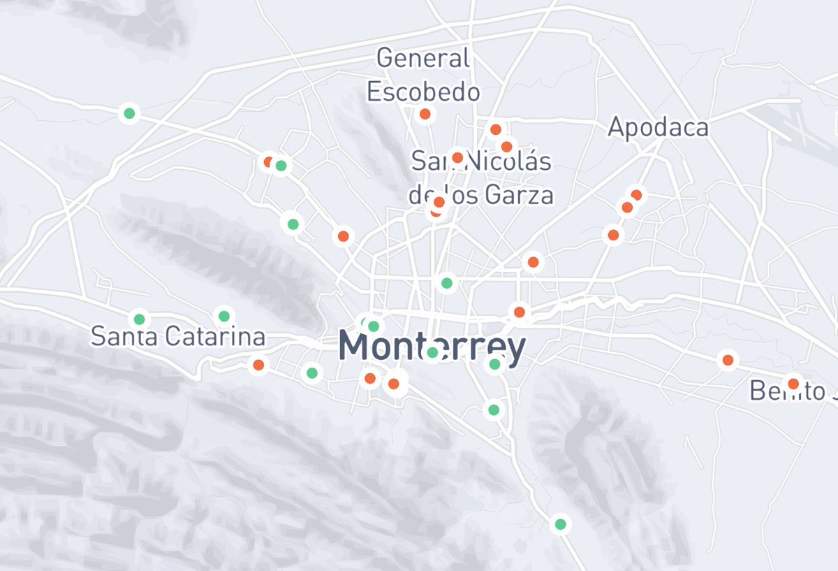theopencities's tweet photo. Monterrey’s network of @CitysenseCo urban satellites starting to shine! #SmartCities #OpenCities https://t.co/16RivVsYgb