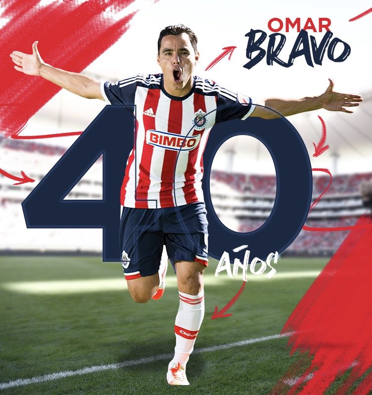 deporteminuto's tweet photo. Feliz cumpleaños Omar Bravo, ídolo chiva. https://t.co/SChaxeboXm