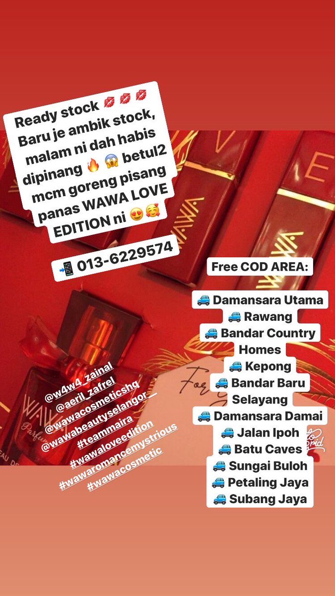 cik_Qiera's tweet photo. Hi korang. Saya agent SAH WAWA COSMETICS
WAWA MYSTERIOUS ROMANCE 
✅ 4 lipmatte 
✅ RM 69 / box
✅ Colour yang super cantik dan letopss!Apa tunggu lagi? 
Jommm grab sekarang harga sangatlah berbaloi uolss!
Berminat boleh whatsapp SAYA https://t.co/PjWpFG1AaN https://t.co/isvoetwIv8