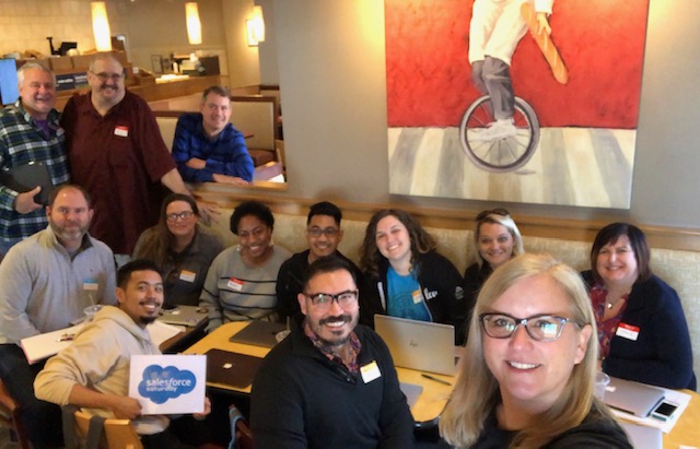 Join us on Saturday, March 14th for the next Sacramento #SalesforceSaturday! Please RSVP so we have an idea on attendance but drop by as your schedule allows. No handshakes but we promise some good conversations! #SacYay #TrailblazerCommunity #Salesforce
bit.ly/SacSFSat_March…