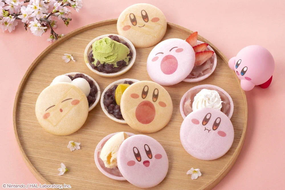 桜モチーフの春限定仕様！！「カービィのまんまる手づくり最中」がかわいいｗ