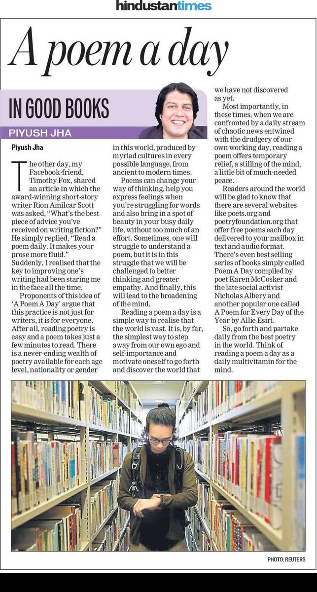ThePiyushJha's tweet photo. My #column in today's #HTCafe https://t.co/Y6OU3dVcfF