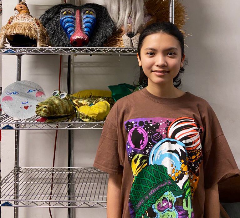A star is born! Fourteen-year-old Kiyo Garcia of Bay Ridge stars in @TadaTheater’s performance of “How to Eat Like a Child,” now through March 8. For tickets, visit tadatheater.com/buy-tickets/. (photo courtesy of TADA! Youth Theater)