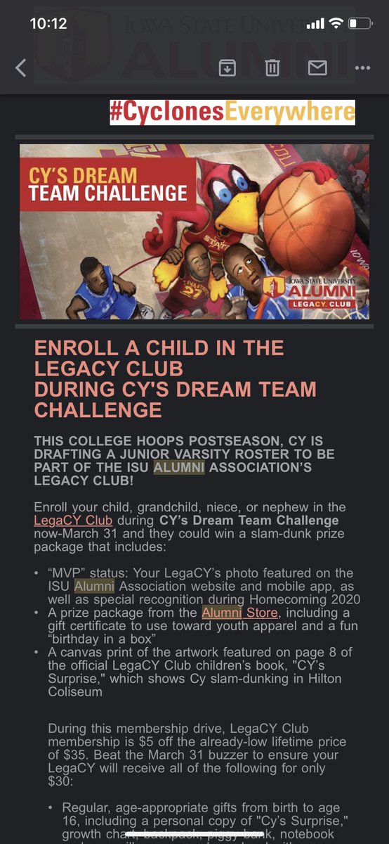 ms4cy's tweet photo. @MNelson_ISU @brentblum @erinm_nelson Too soon to encourage you to sign up #babynelson for #cysdreamteam? πππ
β€οΈπΆπ»π
#cycloneseverywhere https://t.co/bHAYrSjDws