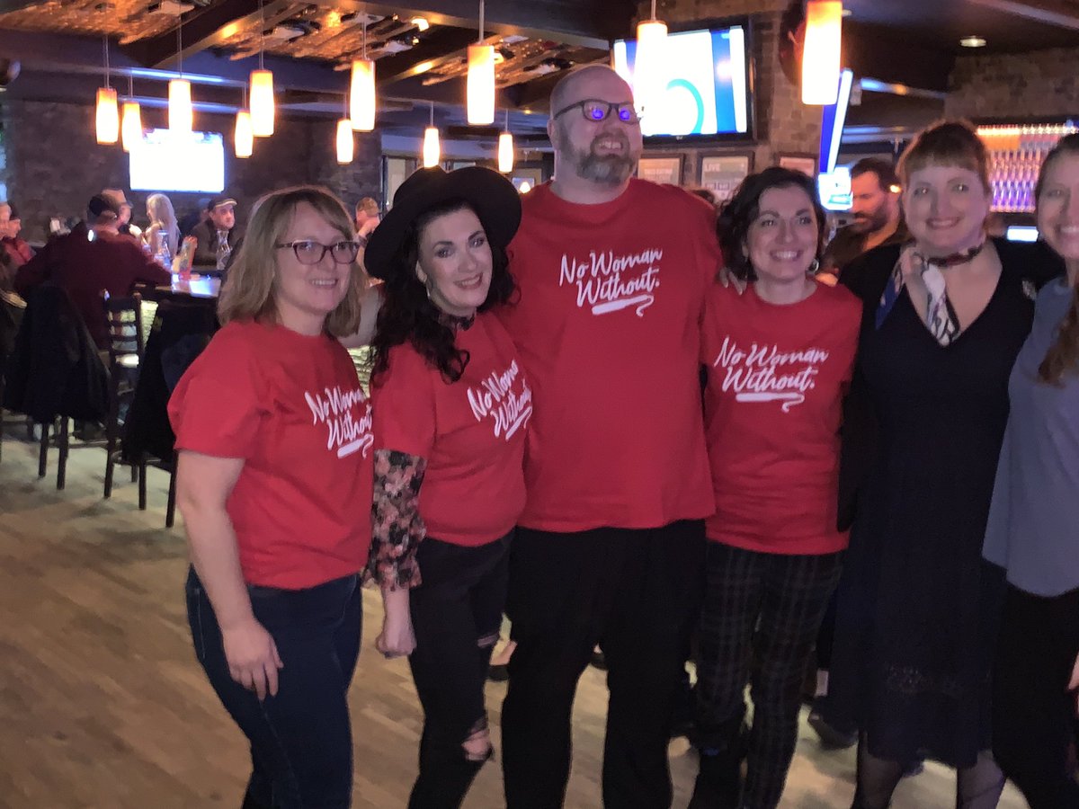 chriscurtola's tweet photo. Great fundraiser for @NoWomanWithout ! Tons of money raised, and thanks big time to all those people who came through with those extra hockey tickets! @MissScarFever #nowomanwithout https://t.co/oMo485S1UH