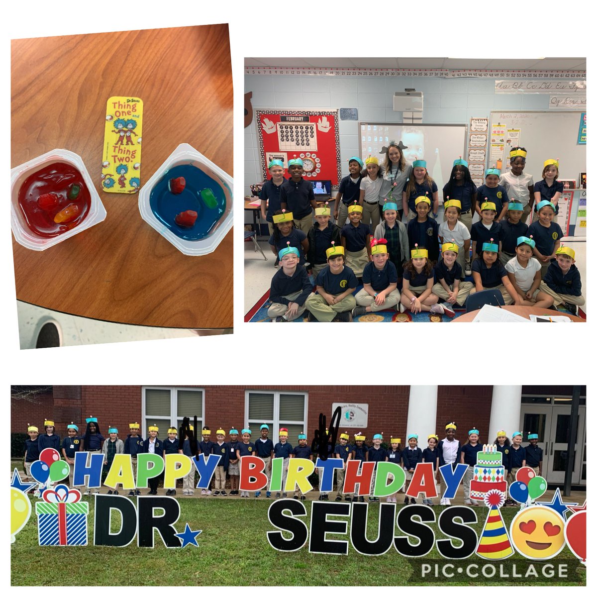 MrsNobles2nd's tweet photo. Today we celebrated Dr.Seuss! https://t.co/sU5FFrYDgH