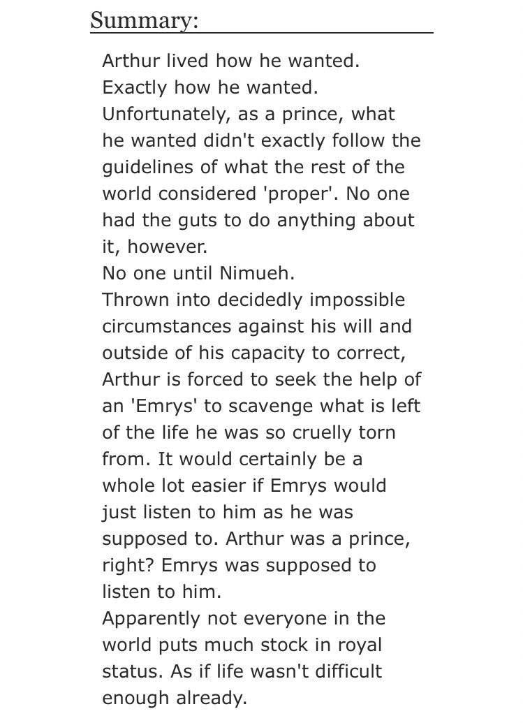 • A Prince in Frog Skin by Aelys_Althea  - merlin/arthur, gwen/lancelot   - Rated M  - modern au, Princess and the frog retelling  - 126,097 words https://archiveofourown.org/works/8654941/chapters/19848028