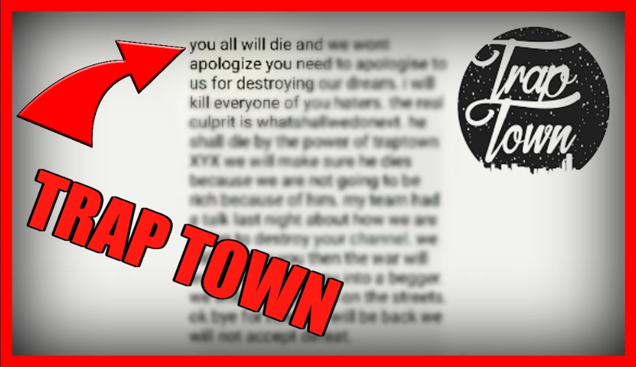 MichaelFessey's tweet photo. TRAP TOWN THREATENED US IN A VIDEO!! Trap Town NCS WAR!!
.
https://t.co/3Ib17VinCA
.
.
#whatshallwedonext #TrapTown #TrapTownNCS #TrapTownXYZ #TrapTownSIC #TrapTownTRP #TrapTown666 #TrapTownHTC #TrapTownRNR #TrapDrip #TrapCountry #TrapTownScam https://t.co/hwQv3fG84I