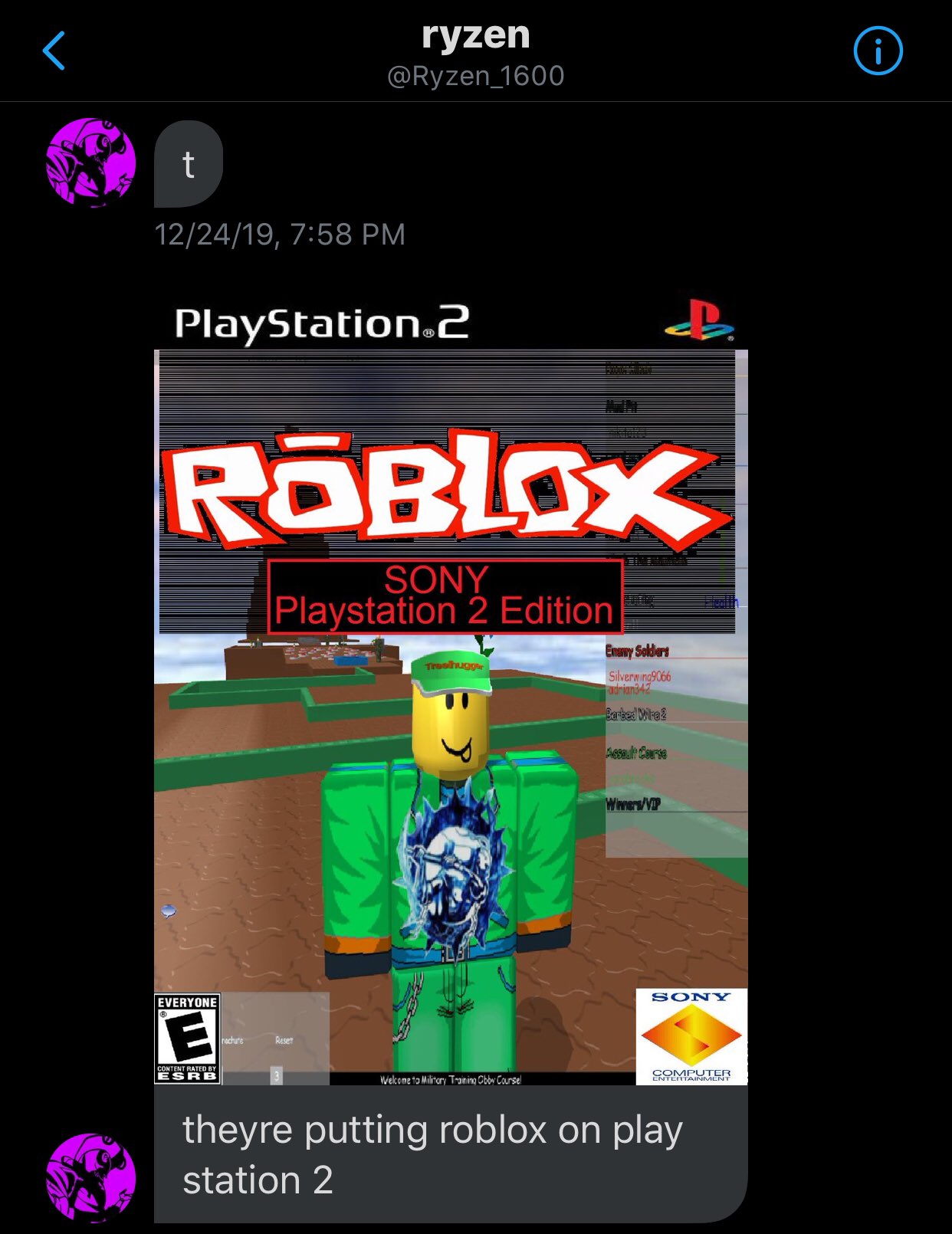 News Roblox On Twitter Roblox On The Ps2 - roblox unblocked 152