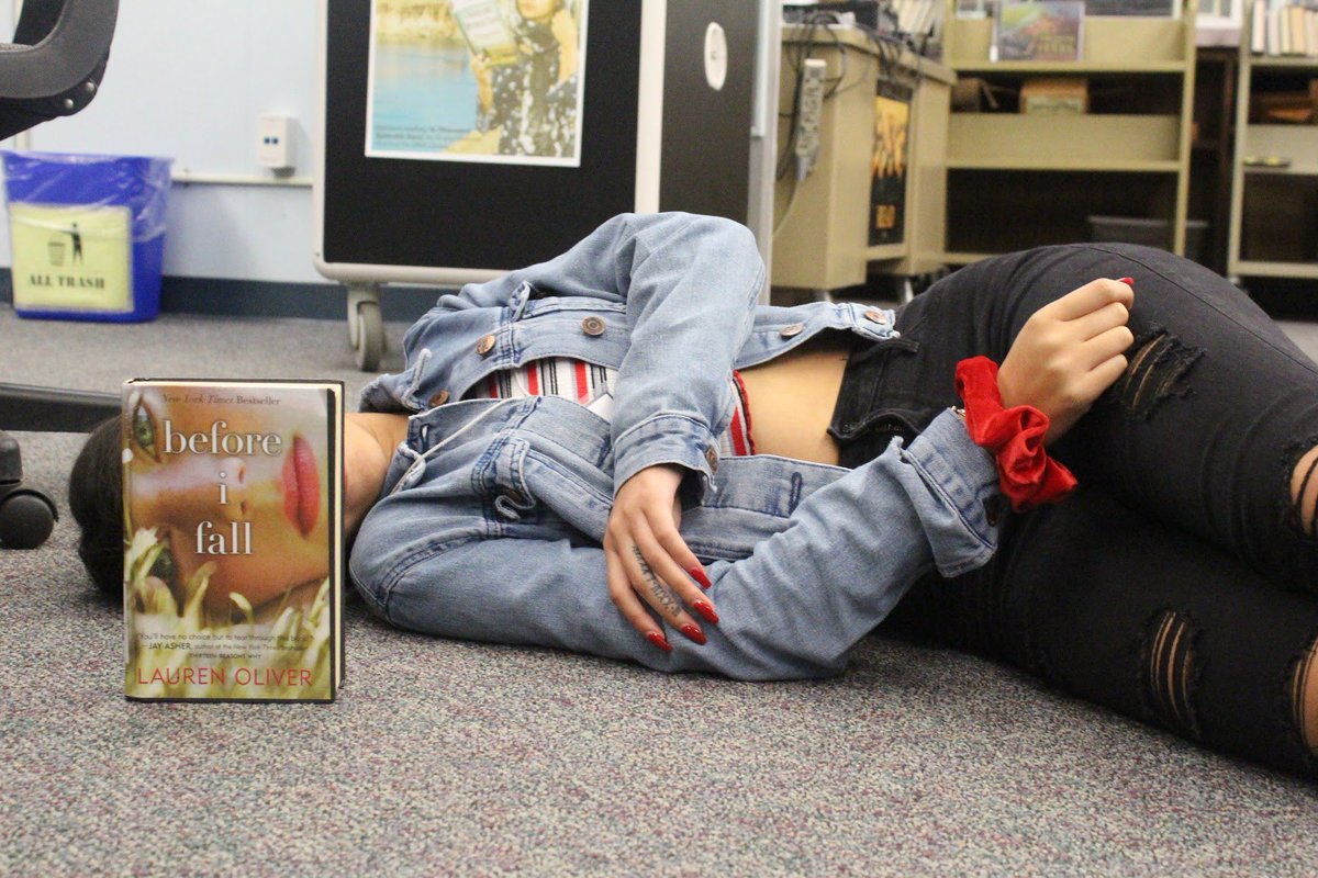 MsMetaxasERHS's tweet photo. #bookface contest! Check out some of Mr. Zeko’s student entries! Happy Teen Read Week! @paulzeko https://t.co/kwvEbe7Uq5