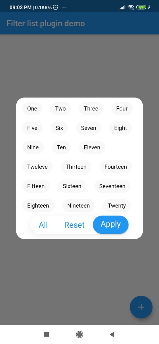 TheAlphaMerc's tweet image. Flutter plugin to filter data from the list is ready and uploaded to pub.dev. 
Give it a try and let me know your thoughts.
plugin link:- lnkd.in/fMQE_WN
source code:- lnkd.in/fjMVGqE

#flutter #flutterPlugin
