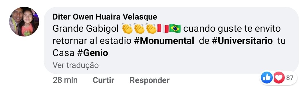venecasagrande's tweet photo. Na conta oficial de Gabigol no Facebook, muitos torcedores de outros países foram agradecer pelas atitudes do jogador do Flamengo nesta noite. #ODia https://t.co/PfBo9Ae4Rl