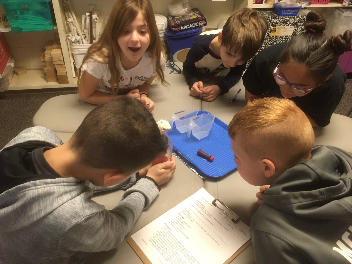SandlinsSandlot's tweet photo. How do thermometers work?  Exciting learning!
@MorrishDragons @swartz_creek https://t.co/hQuqvdahAi