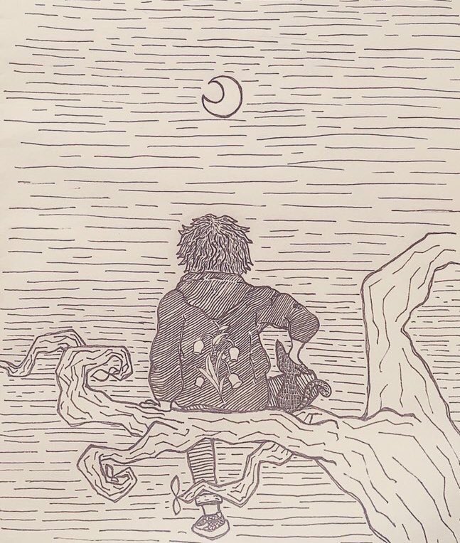 白黒絵 白黒絵