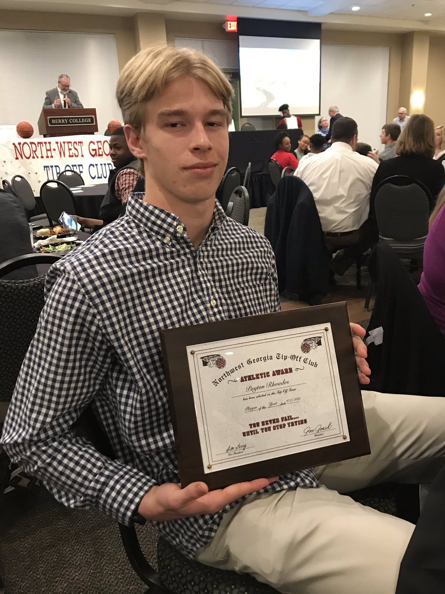 PTownBasketbal's tweet photo. Congratulations to Payton Rhoades, Phoenix Prime, and Kemp Edge for representing Pepperell boys basketball at the NW Georgia Tip-Off Club banquet. All three had amazing seasons and the awards were well deserved! Go dragons!! @Pepperell_Pulse @thefireepit @PepperellSports https://t.co/MTYeLocBFu