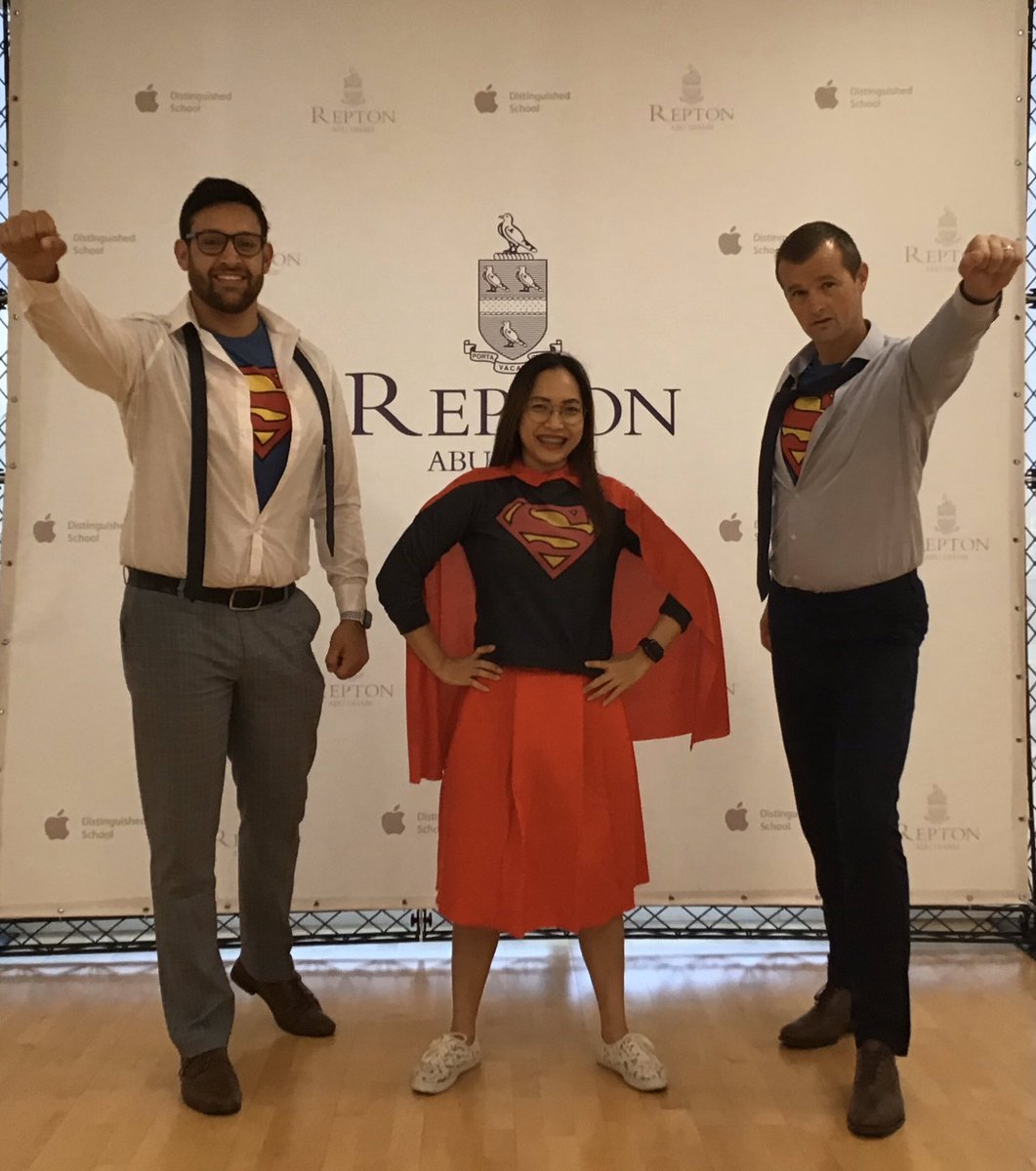 ReptonADInc's tweet photo. Dress up day @ReptonADFry with our Superheroes @ReptonADInc - whatโs your favorite book character?
#languagesweek #ReptonReads #Superheroes #inclusionmatters https://t.co/6fHgYyWMRi