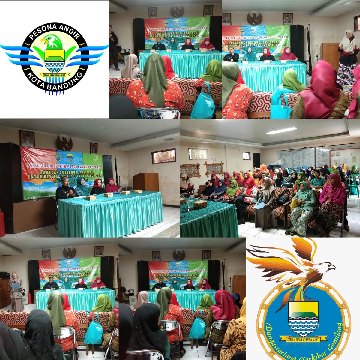 PKK_DC's tweet photo. Pelatihan Tribina bagi Kader Posyandu Bantuan Gubernur Jawa Barat untuk Revitalisasi Posyandu Tahun 2019 Kelurahan Dunguscariang Kecamatan Andir. Kamis, 05 Maret 2020 
#Dcberkibargemilang https://t.co/0nOaVdgimE