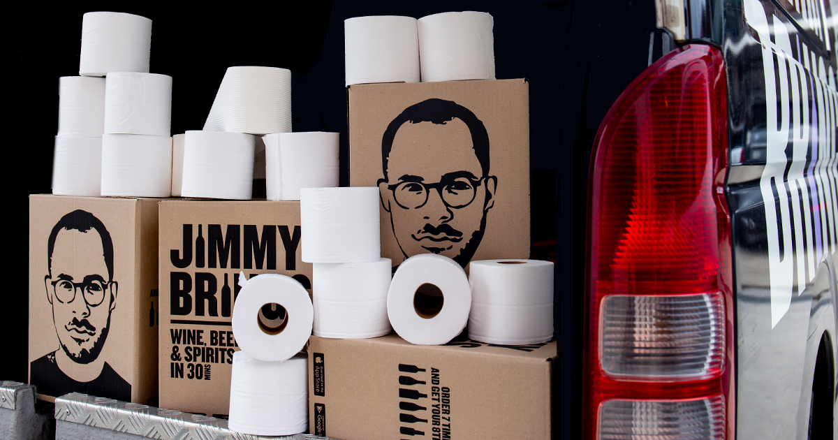 That's right... from tomorrow we're adding toilet paper to our range!! Strictly while stocks last. $1 from every sale going to UNICEF #Coronavirus appeal. Delivered in 30 mins! #ToiletPaperEmergency #ToiletPaperApocalypse
