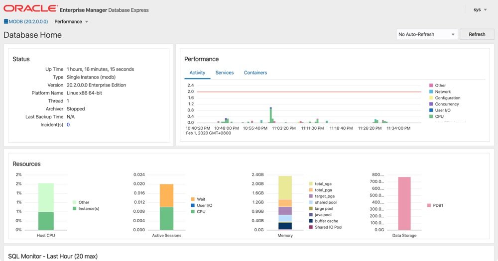 meta_wen's tweet image. #oracle #oracle20c《Oracle 20C Enterprise Manager  Database Express》 modb.pro/db/22215?tw