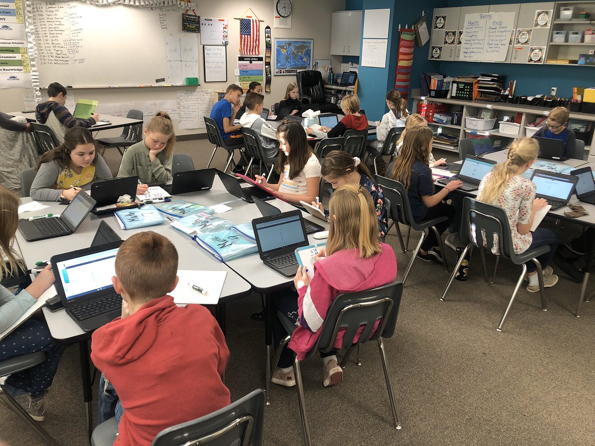 Doing some test prep leading up to state testing in April. Reflected on what hurts and what helps when testing. Practicing -being focused and on task while testing is still a huge struggle for some.