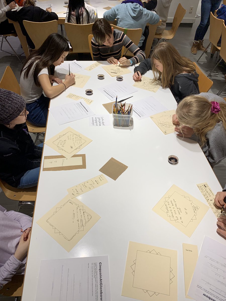 cohen_school's tweet photo. Thanks @Glenbow for the amazing time with our grade 7s! We had a wonderful time looking at Maxwell Bates amazing art and learning about our Canadian Identity! https://t.co/yNIVgegnmU