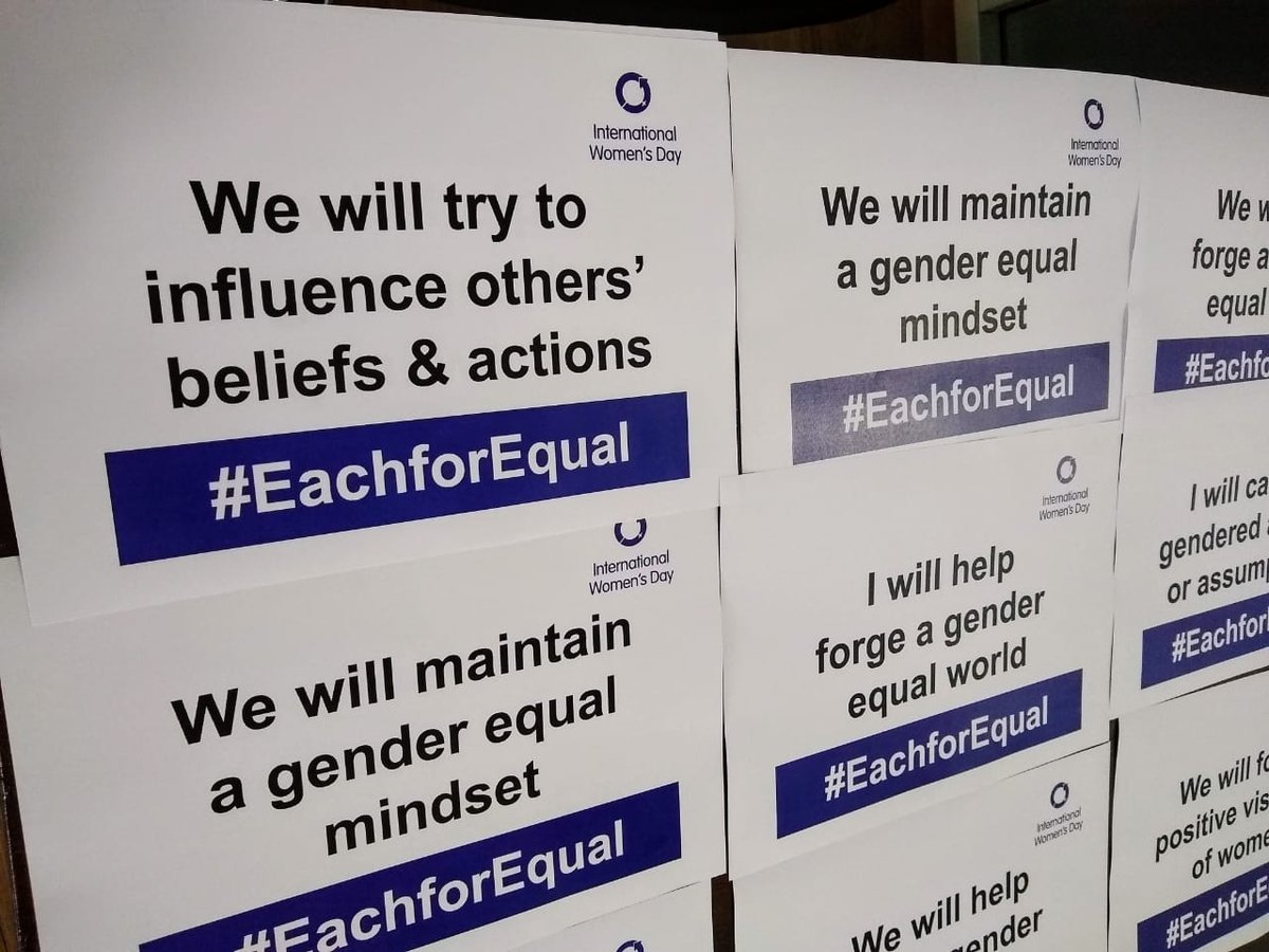 ReshmaMawji's tweet photo. As we approach this year's International Women's Day, we at #LoriSystems are celebrating #EachforEqual at the office today and tomorrow. #OneLori #WomenofLori https://t.co/1YndZyvVYc