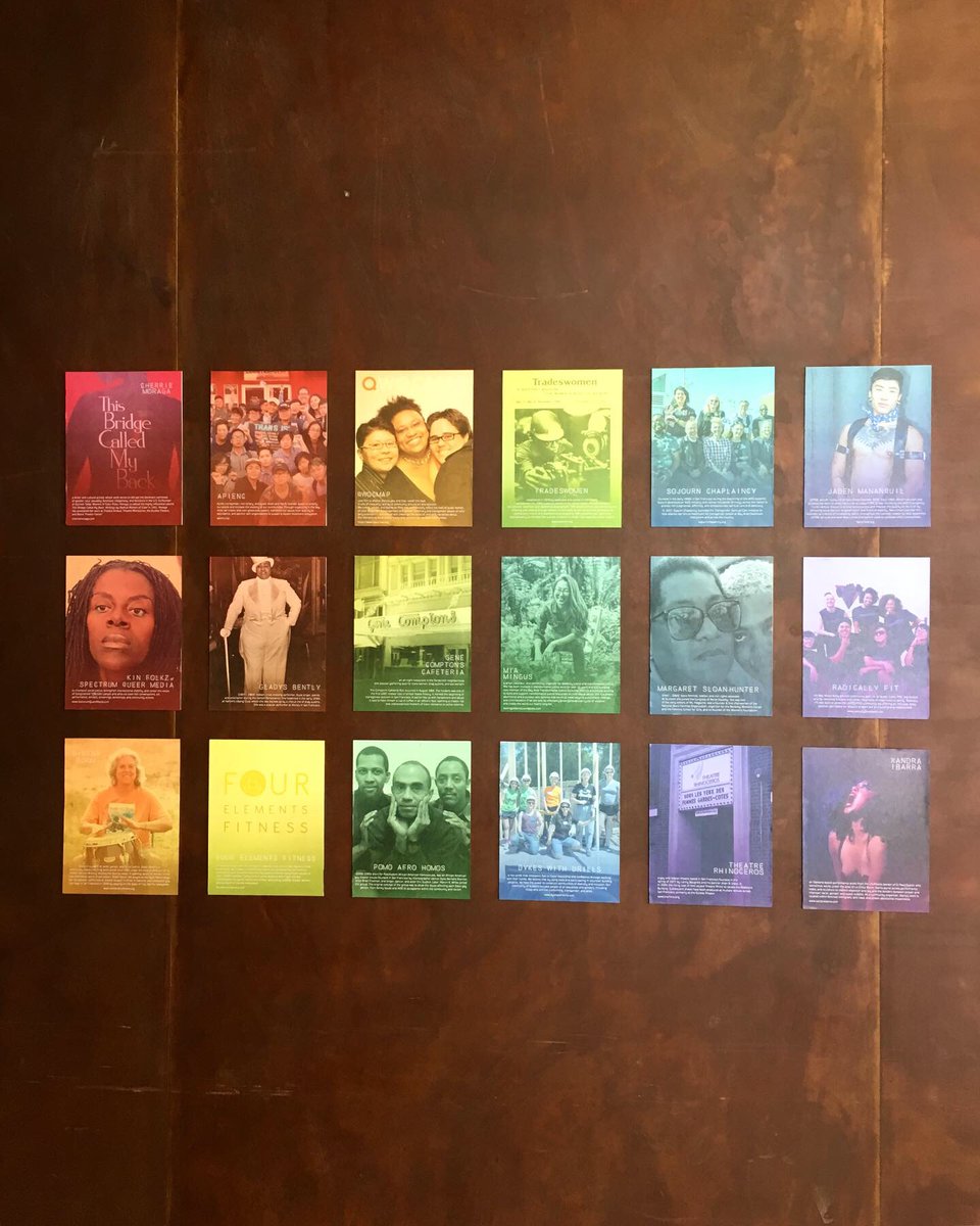 TheatreFirst's tweet photo. This weekend is your last chance to see our art installation for HISTORY KEEPS ME AWAKE. This spectrum features a cross-section of LGBTQ+ activists and organizations of the bay area from the last century.

Get your tickets for closing weekend at https://t.co/U5S6EaKJl7! https://t.co/0eziEAIO6k