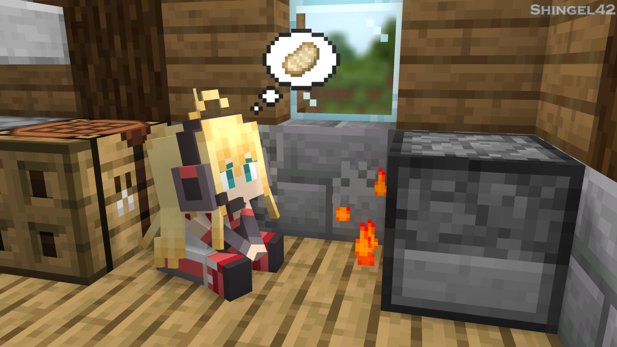 Shingel_42's tweet photo. Little Maid Maki Waiting #Minecraft #Mine-Imator #LittleMaids #MineImator https://t.co/eqGexPjV18 https://t.co/v1J8zwZPut