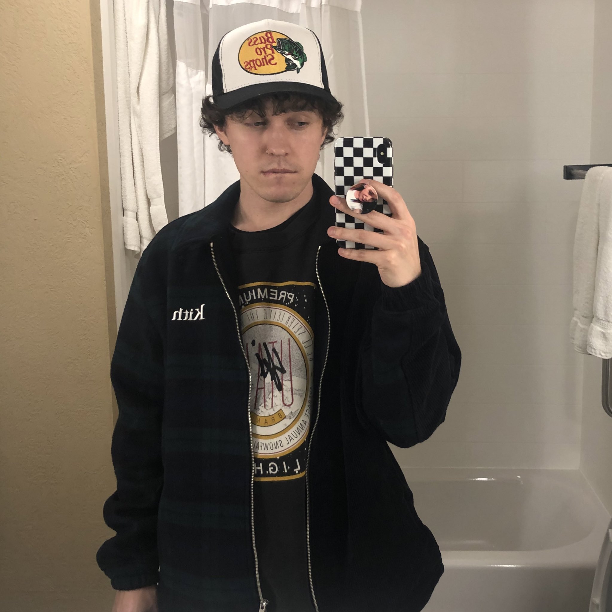 kurtis conner on X: ayo someone got me a bass pro shops hat as a joke  because I made fun of people who wear them and now I can't stop  unironically wearing
