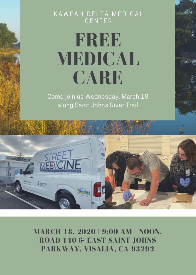 Kaweah Delta Street Medicine (StreetMedKaweah) Twitter