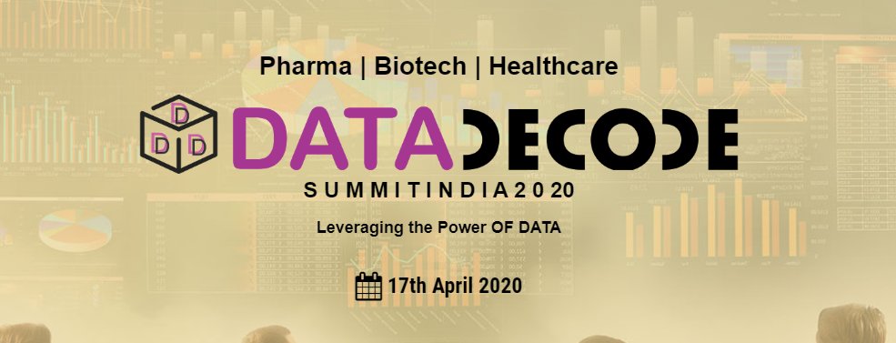 Biotrains's tweet image. Join our #expertspeaker at #DataDecode #conference and learn on #Data insights to drive #strategic decisions and improve business performance, An event scheduled on 17th April 2020, Mumbai India. block your seats with #earlybird discount
datadecode.biotrains.com/RegisterNow.php