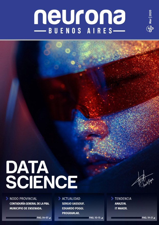BaNeurona's tweet photo. ⚠️📣Ya está disponible la 5ta edición: Data Science,  no te la podes perder!!!👏🏻Gracias  a 👉🏼@ITMakerArg @Microsoft @Optaris @GS1argentina @MikeilaBorgia @amazonmex @AWSLatam @huawei 👉🏼https://t.co/Uu7Y784Pza👈🏼 https://t.co/EpRztP2jra