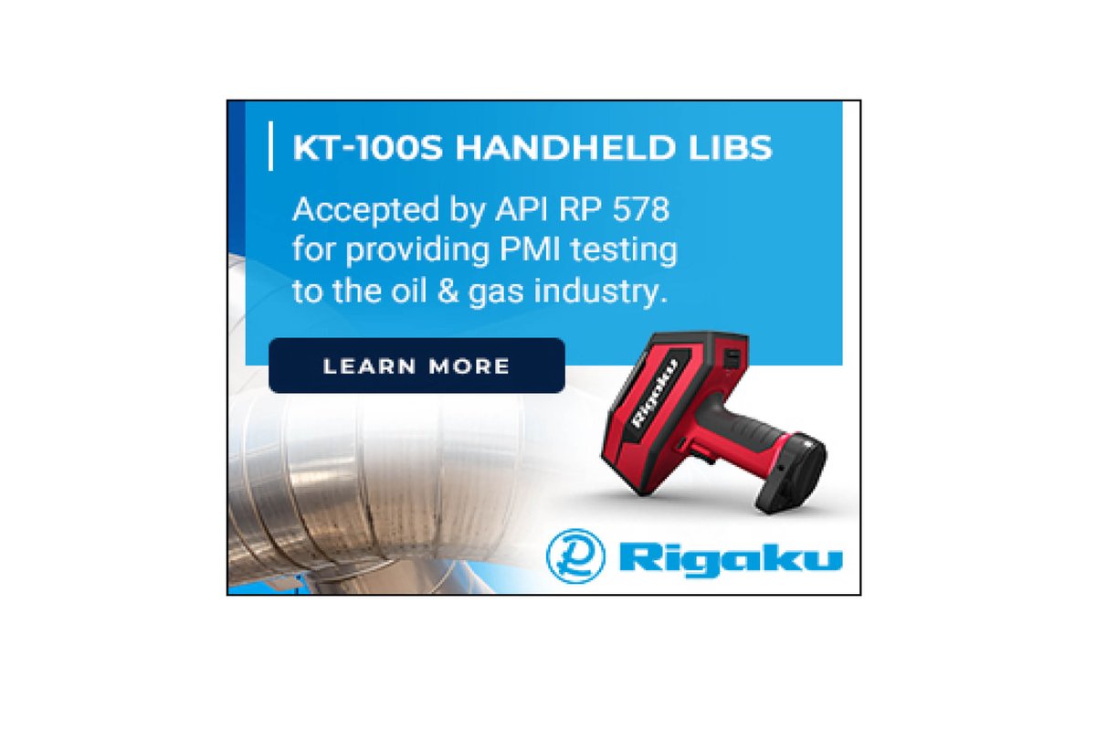 RigakuAnalytic's tweet image. Let&apos;s talk about #handheldLIBS and #API578 at 
#CORROSION2020 - booth 609!   Comment on this post and you could be selected for a free-one day pass! @NACEtweet
#PMI #PMItesting #metals #metalanalysis #petrochemical