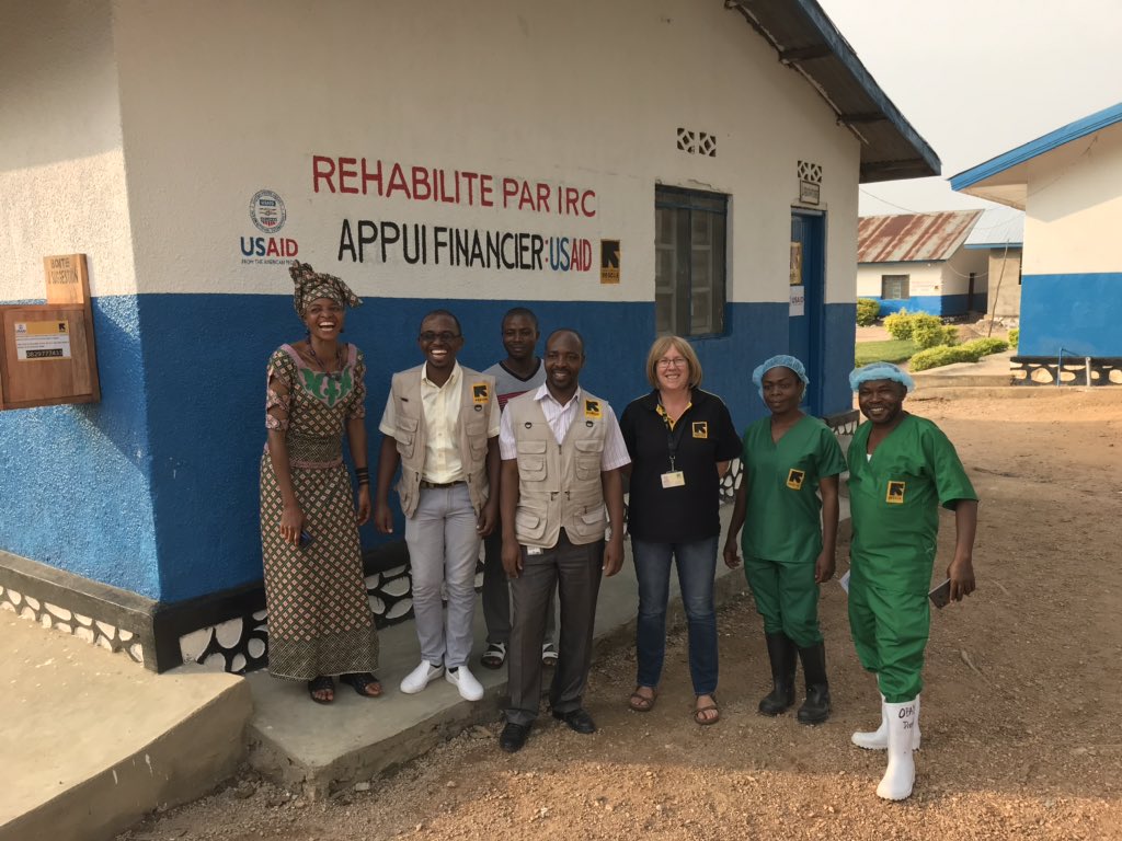 katemoger's tweet image. Honoured to be in Beni as last person discharged for Ebola and so grateful to @RESCUEorg colleagues and extraordinary partnership from @theOFDA. This journey is far from over: huge amount of principled work and collaboration still needed, but celebration is justified this week.