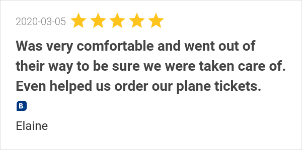 DaysInnLakeland's tweet photo. New 5.0-star Review: "Was very comfortable and went out of their way to be sure we were taken care of. Even... https://t.co/1YnfKPQD9G