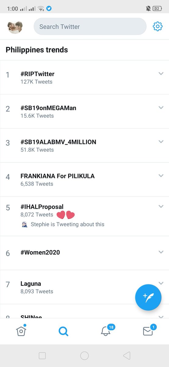 IHaveALover's tweet photo. as of 1pm, trending pa rin!! rank five with 8K tweets!!π₯π
#IHALProposal https://t.co/tzOH8p7dTz