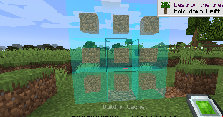 Direwolf20's tweet photo. Ok, I hammered away at #BuildingGadgets tonight, and confirmed I've really got a handle on the new rendering system. 

Last night it took me 3 hours to get the Building Gadget's render to work. 

Tonight in 3 hours i fixed:
Exchanger
RenderBlock (building animation)
Copy/Paste https://t.co/eSiLdMrxFX