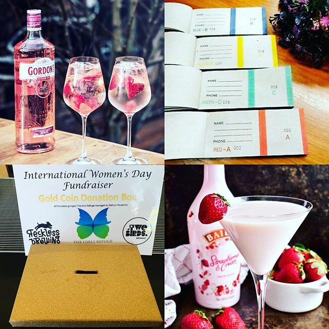 Here are all the ways you can donate this weekend to help us raise funds for @thegirlsrefuge ~
1) Buy our cocktail specials for $10 and 💯% of the sale gets donated. You can choose from a pink gin spritz or a strawberry shortcake martini 🍓 ~ 
2) you c… ift.tt/32SYUvS