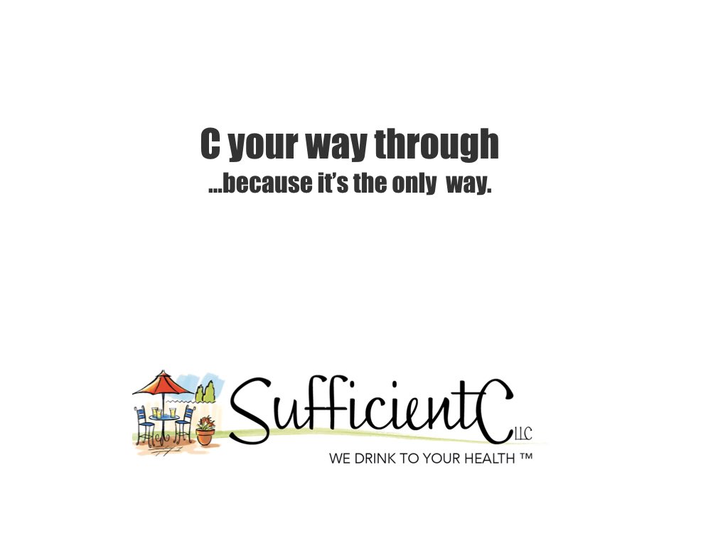 sufficientc's tweet photo. ...something else you can do in addition to disinfecting &amp; avoiding crowds because in the long run...how sustainable is that? Drench u’r cells w/ vitamin C &amp; quench u’r thirst at the same time with #SufficientC ! #highdosevitaminc #ascorbicacid #nongmovitaminc #immunesupport https://t.co/iOYyOiuEA5