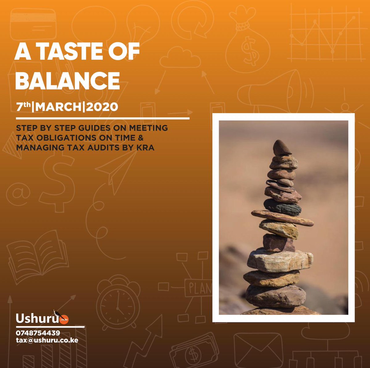 mmnjug's tweet photo. Did you know that KRA can visit your organisation to conduct a tax audit?
The #UshuruMasterclass will guide you on managing such tax audits. Register for the class on 7th March at Park Place Business Centre. https://t.co/ybj06XZDUH