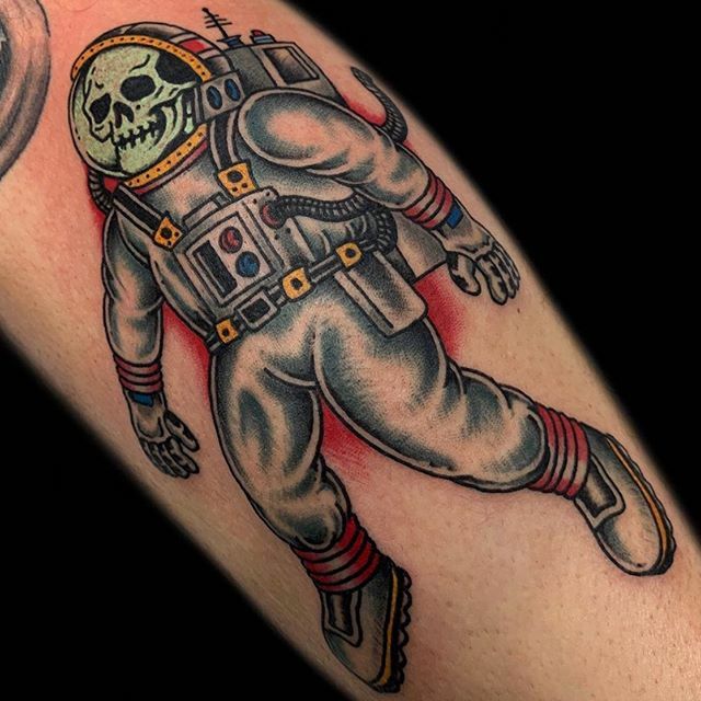 Sketchy Astronaut Tattoo  Best Tattoo Ideas Gallery
