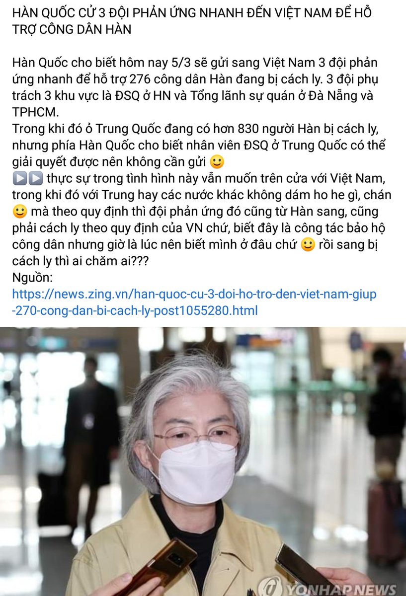 qsan123's tweet photo. Ở yên một chỗ xem nào, trong nước đã toang rồi còn vẫn kiểu thượng đẳng! Tôi mệt với cái lũ Hàn Quốc này, khi nào dịch bệnh kết thúc mong các bạn cũng đừng bao giờ đến Việt Nam nữa.
#COVD19
#Koreanstoplying https://t.co/VDPc8ea1Ga