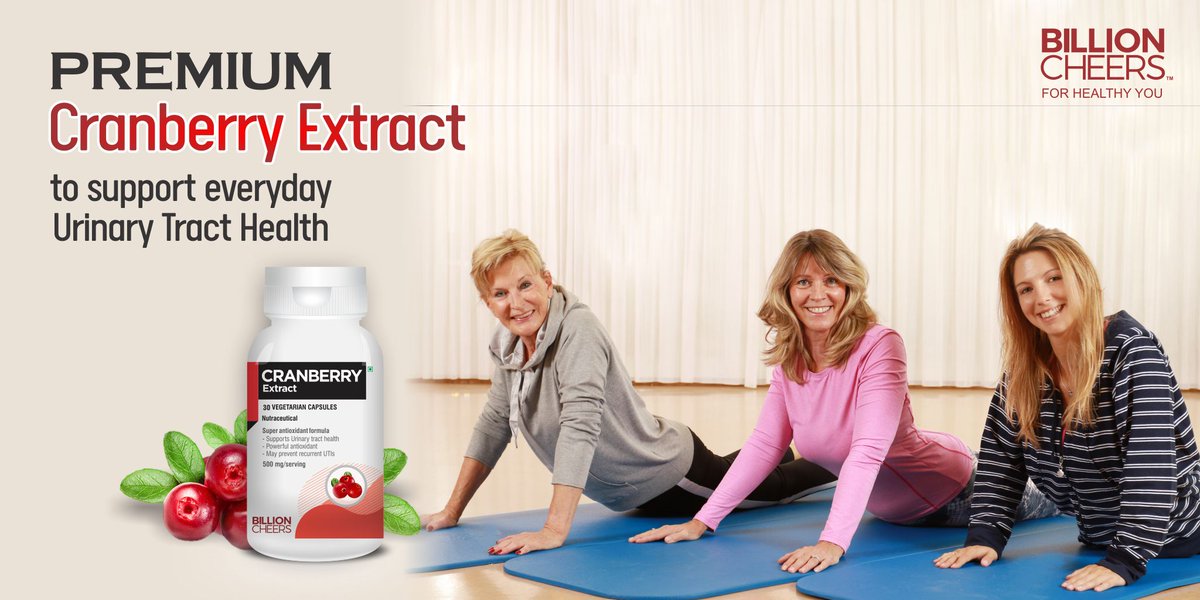 BillionCheers's tweet photo. Women are more at risk of developing a UTI because of physical anatomy. Know More: https://t.co/dV4moVyWc0
 
Take care of your Vaginal Health with Cranberry Extract Capsules: https://t.co/uiwvlSvidp

#women #health #wellness #cranberry #cranberryextract #uti #billioncheers https://t.co/lsmAvnj3aE