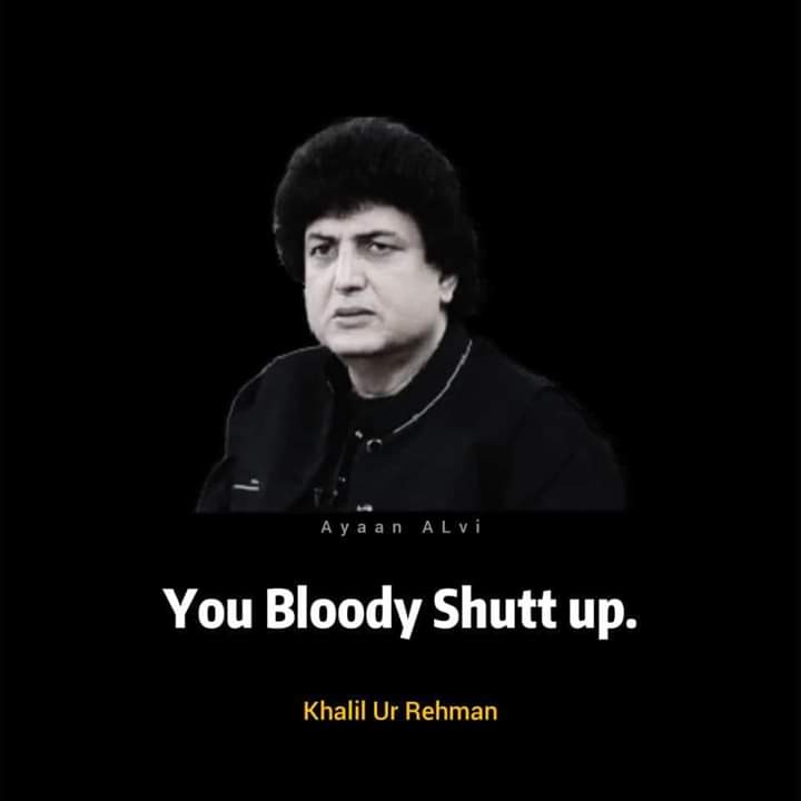 ZIMalik3's tweet photo. Chittrol Of The Year By The Great Khalil ur Rehman 🔥
#WeRejectMeraJismMeriMrzi https://t.co/6B7JUyStUl