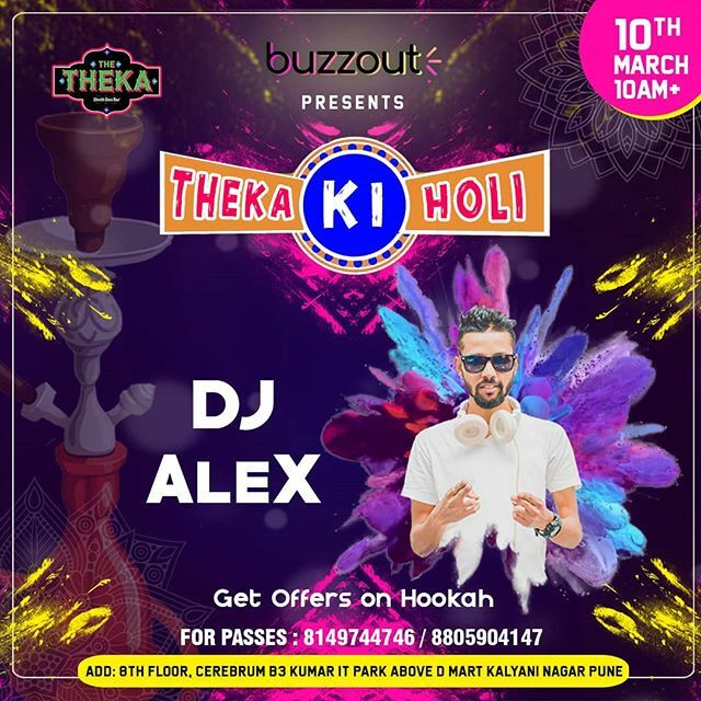 lookouttapp's tweet photo. NEXT UP IN THE LINE FOR "THEKA KI HOLI" IS @djalex 💥
.
* Passes Starting From 300/-*
* Grab Your Passes Soon!🔥
.
* DOWNLOAD BUZZOUT. LINK IN BIO➡️
.
*DM or Contact us ASAP For More Info!
.
.
#buzzout #partyapp #pune #punegigs #nightlife #party #music… https://t.co/XWcoTsM9uc https://t.co/19vu7PoU0g