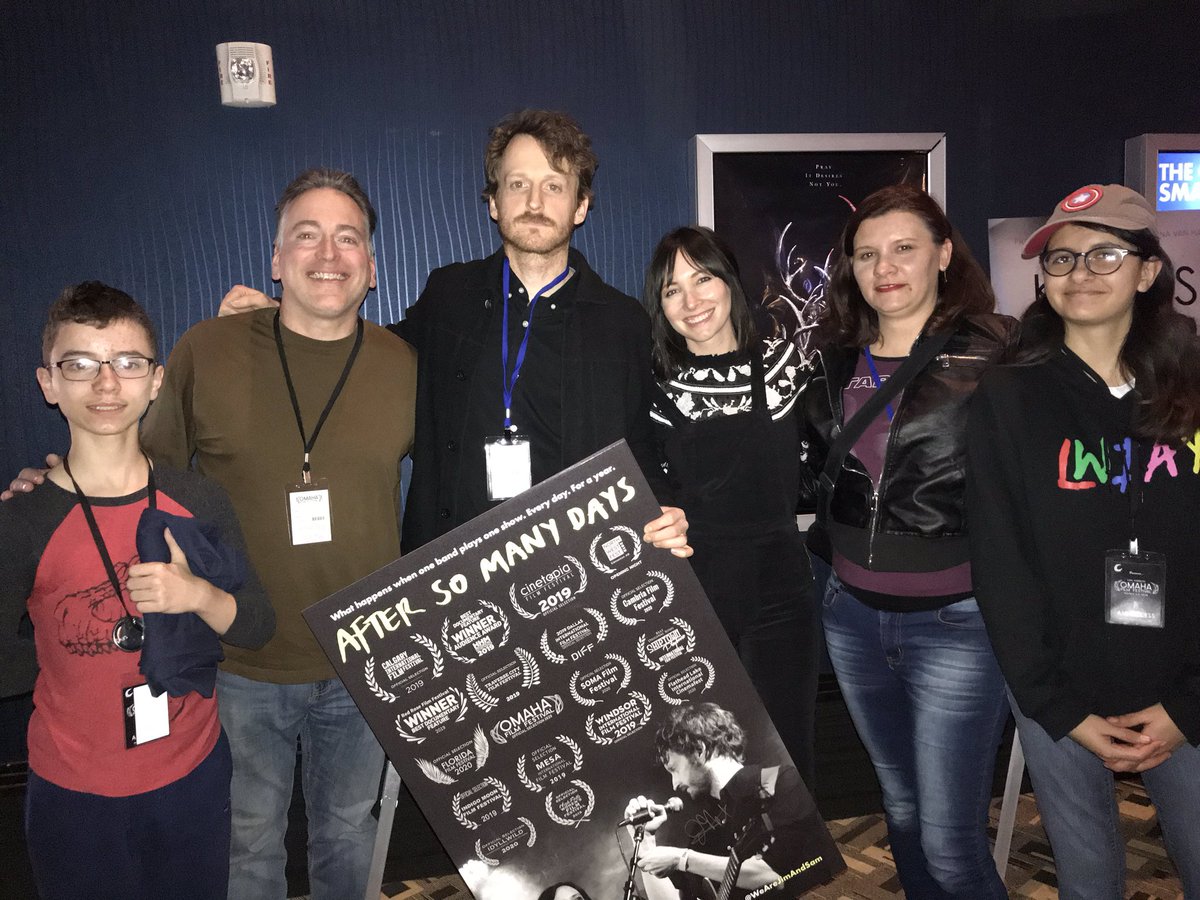 vanourneyjoe's tweet photo. A great screening of After So Many Days and some great music from @wearejimandsam! #OFF20 #OmahaFilmFestival #AfterSoManyDays https://t.co/rVe0aTOsZM