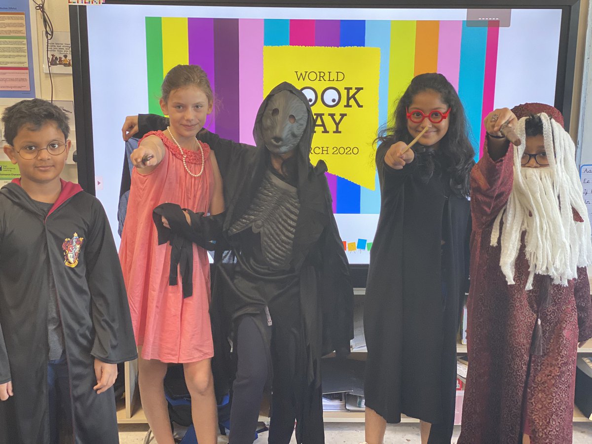 JPS_Year5's tweet photo. #WorldBookDay2020 fun in #JPS5A today. What a great effort these children have gone to!#JPS_English https://t.co/5crjB8NHKT