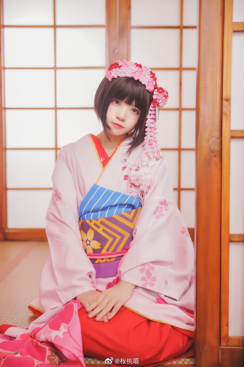 #冴えない彼女の育てかた 
#加藤恵 
今天是穿和服的惠老婆❤️ https://t.co/rfM7BGyV85