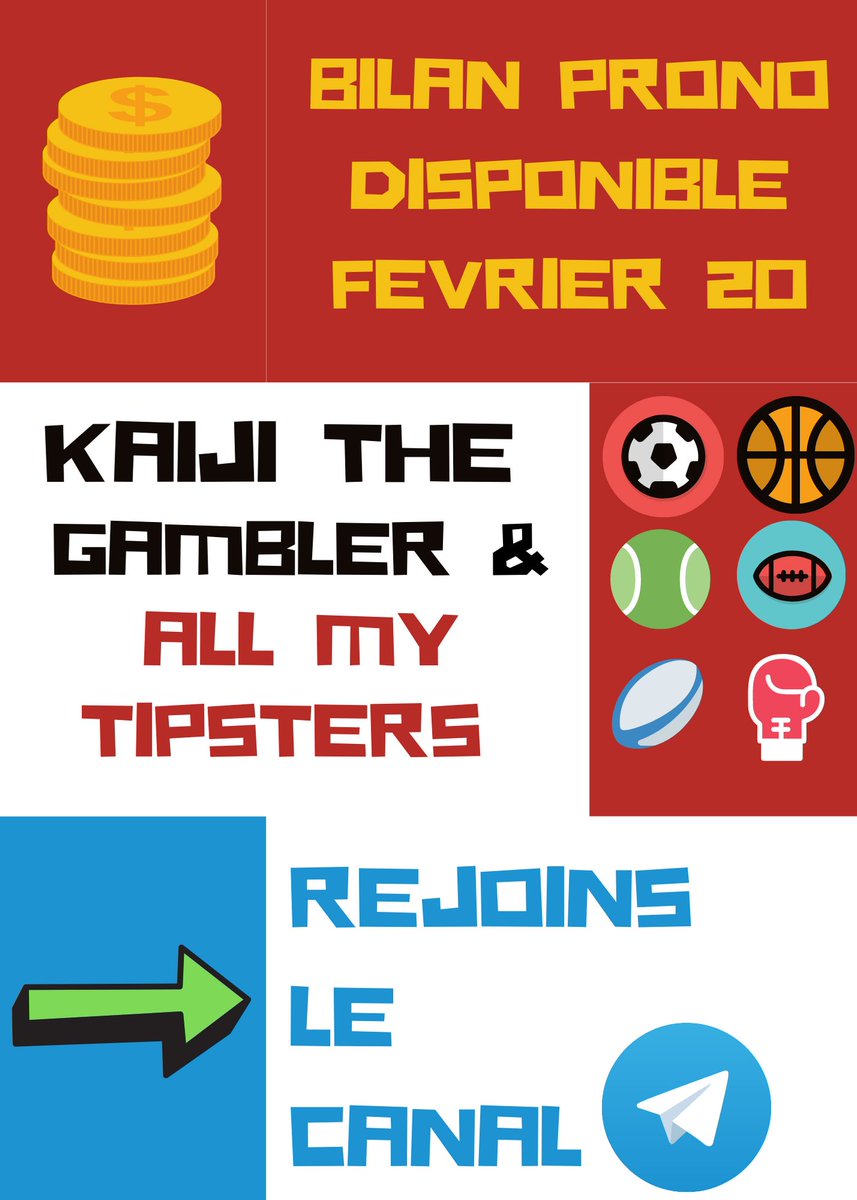 Kaijithegambler's tweet photo. 📈 Le bilan du mois de juin disponible avec tous les détails sur mon canal @telegram
➡️https://t.co/aAtNF1GqxF
#teamparieur #teamtransparence #tipster #betting #pronostics #football #parisenligne #believe2betting #investment https://t.co/YzshrUyVl7 https://t.co/T4UCR9BWXq